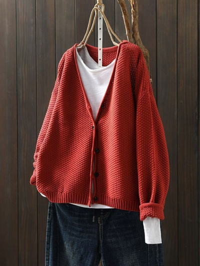 Amoria™ - Cozy Knit Cardigan
