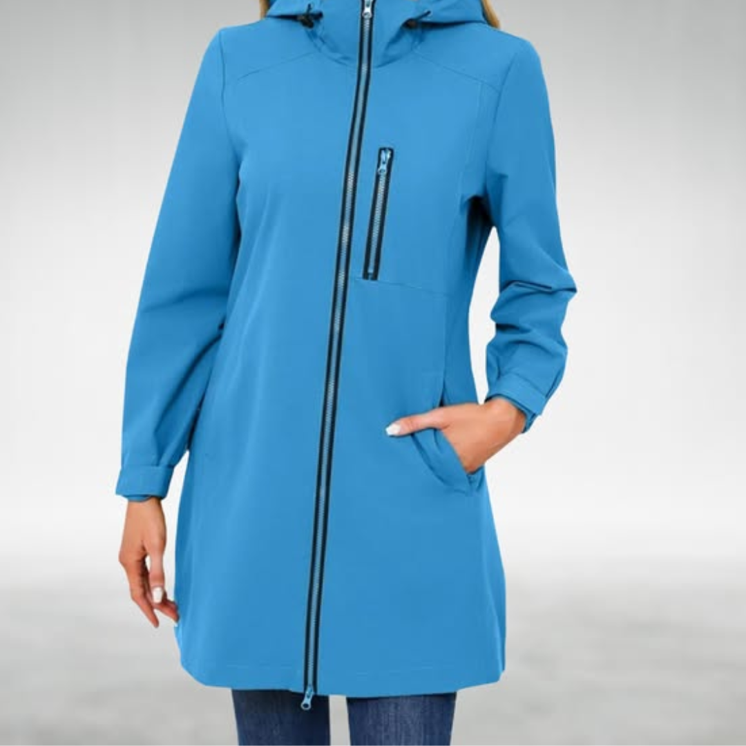 Helen Women's Waterproof Long Jacket