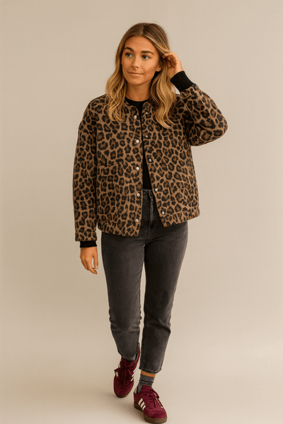 CHARLENE | LEOPARD JACKET