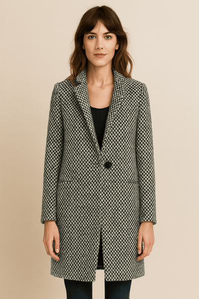 CLAUDIA - STYLISH WOOL COAT FOR AUTUMN AND WINTER