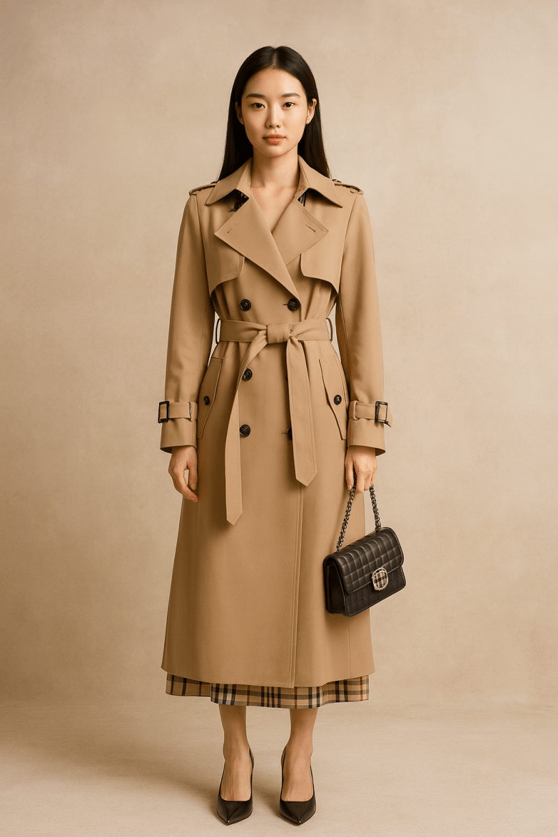 EMILY - STYLISH TRENCH COAT