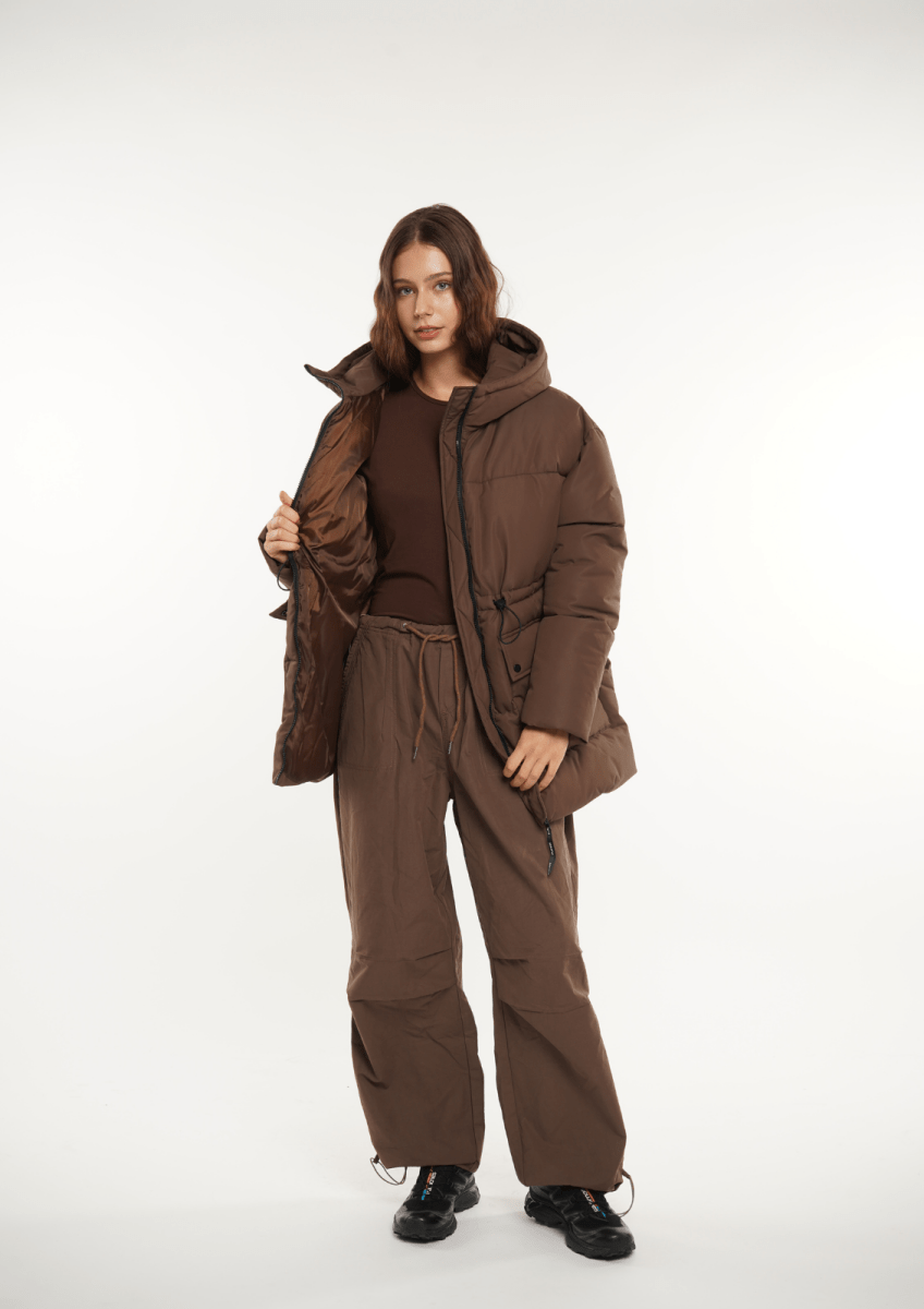 EVA | HOODED PUFFER JACKET SPLASHPROOF