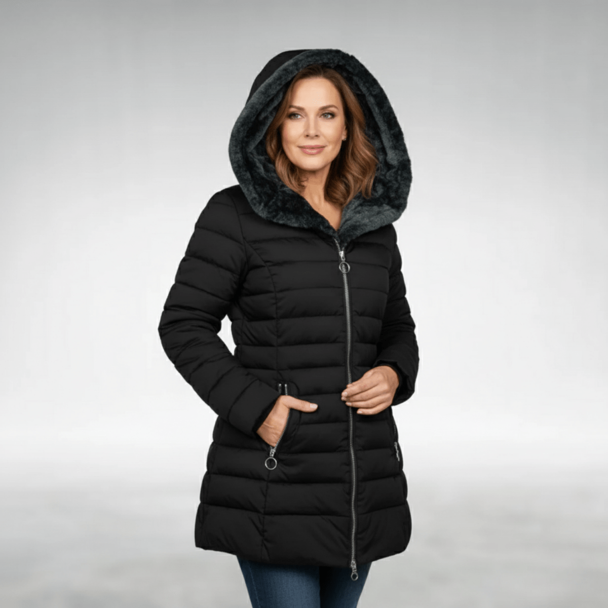 GABRIELLE - FLEECE-LINED WINTER JACKET