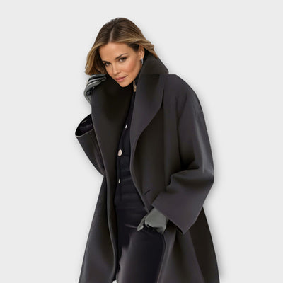 Anna - Premium Windproof Wool Coat