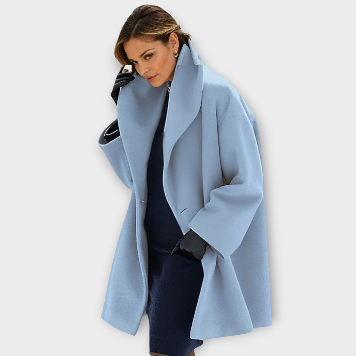 Anna - Premium Windproof Wool Coat