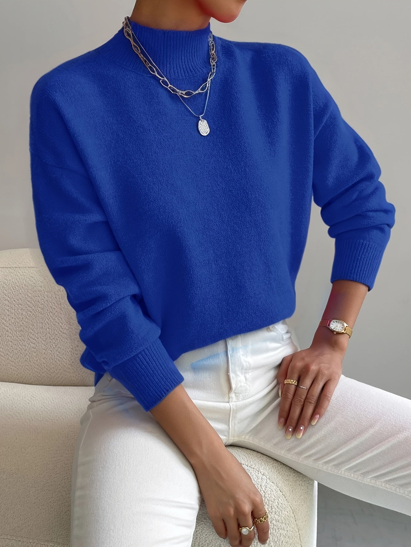 Vionne | High Neck Sweater