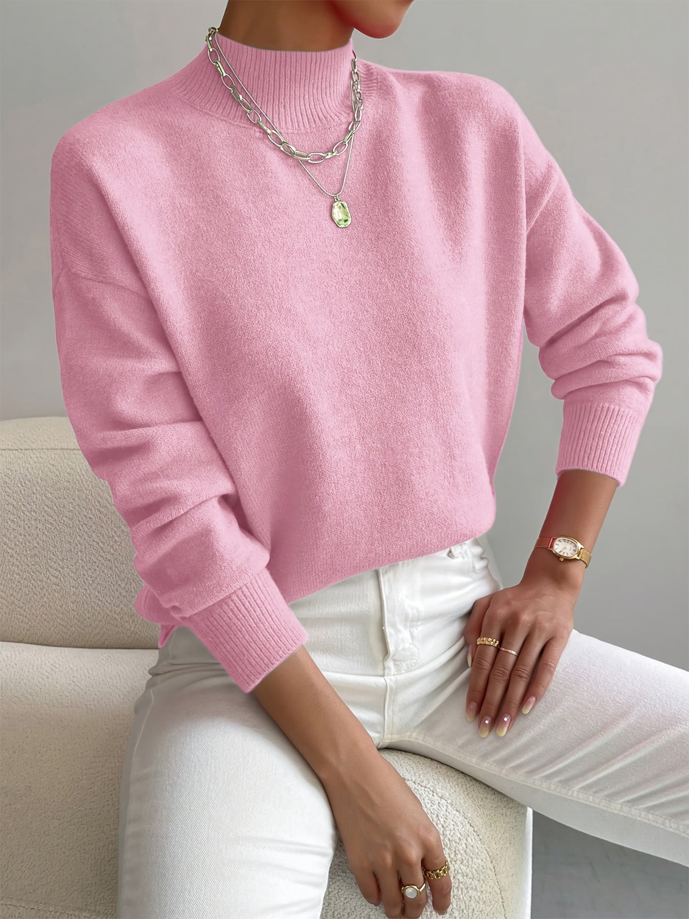 Vionne | High Neck Sweater